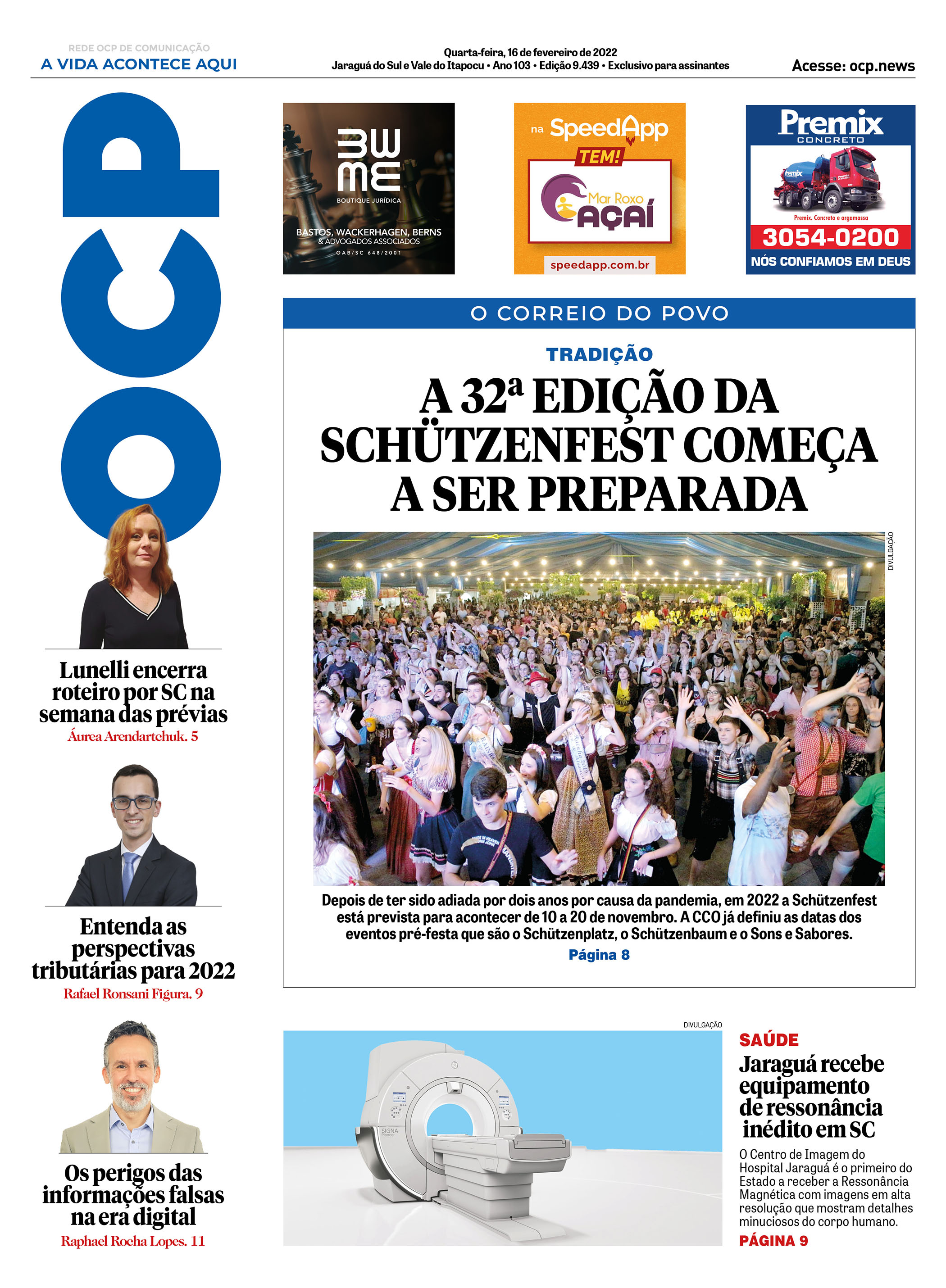 Jornal Digital O Correio do Povo edição 160222