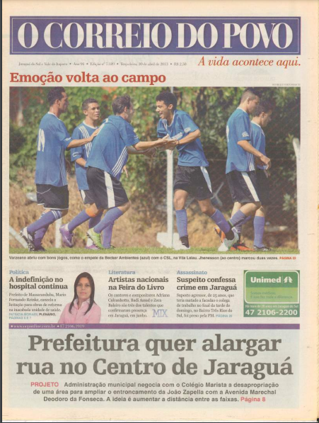 Jornal Digital O Correio do Povo edição 7189