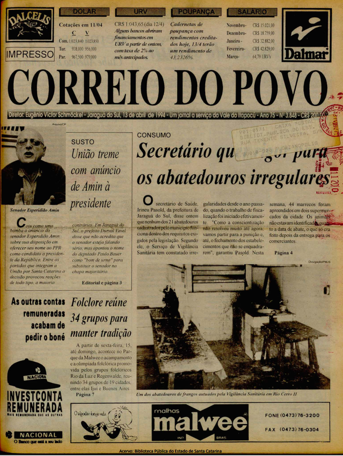 Jornal Digital O Correio do Povo edição 943848