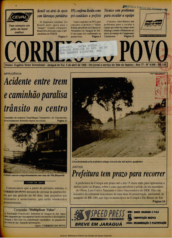 Jornal Digital O Correio do Povo edição 964040