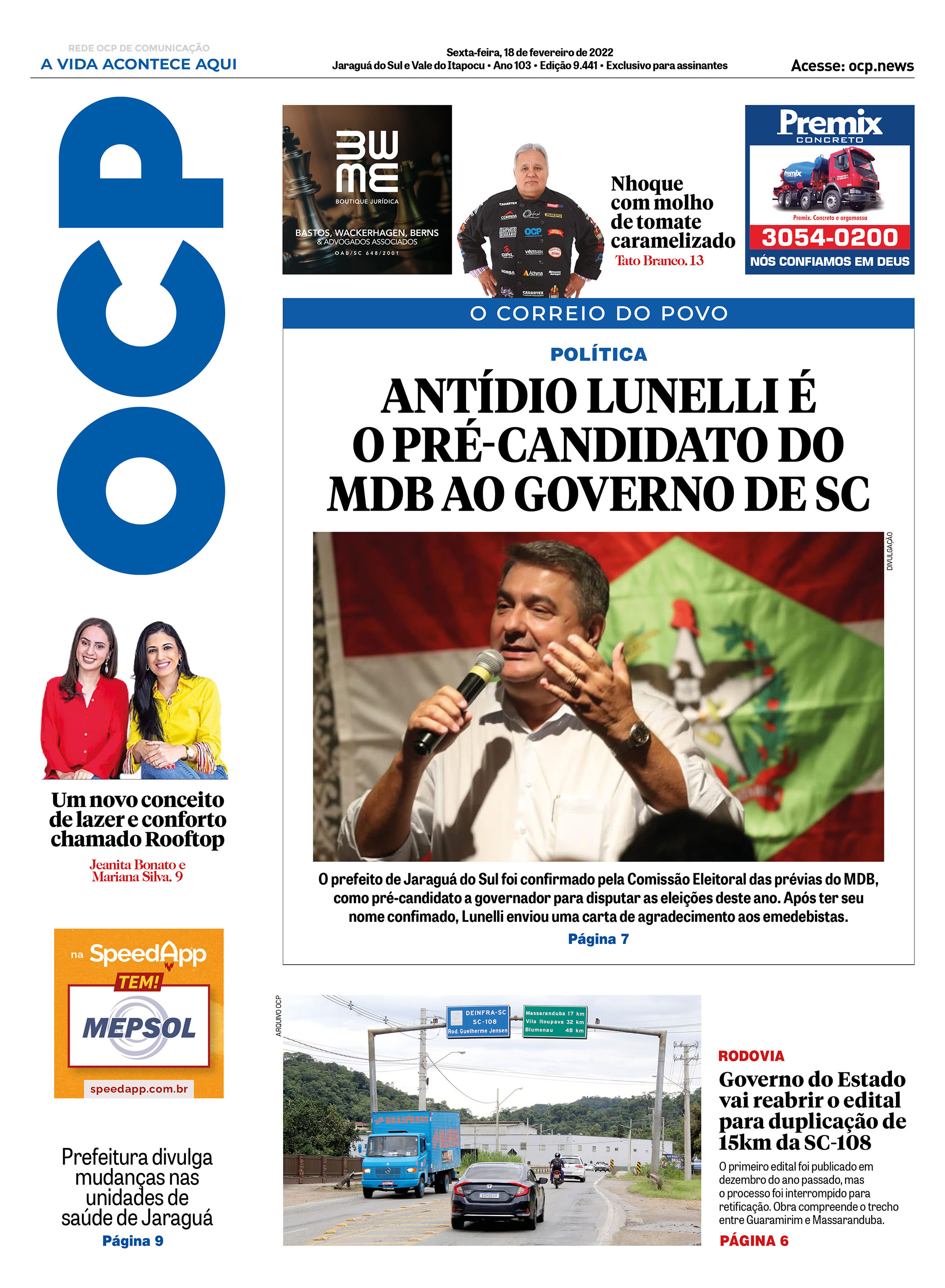 Jornal Digital O Correio do Povo edição 180222