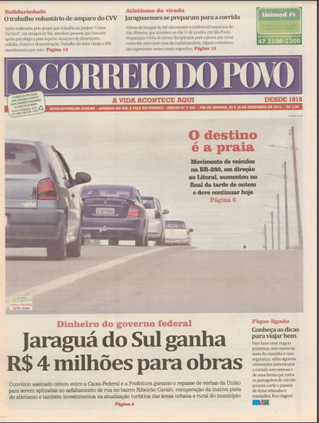 Jornal Digital O Correio do Povo edição 7104