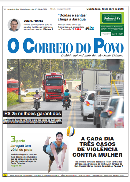 Jornal Digital O Correio do Povo edição 7954