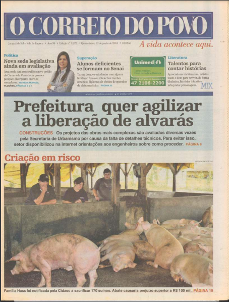 Jornal Digital O Correio do Povo edição 7222