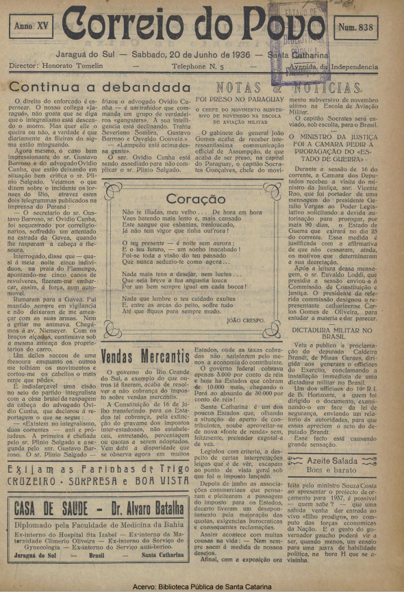 Jornal Digital O Correio do Povo edição 136838