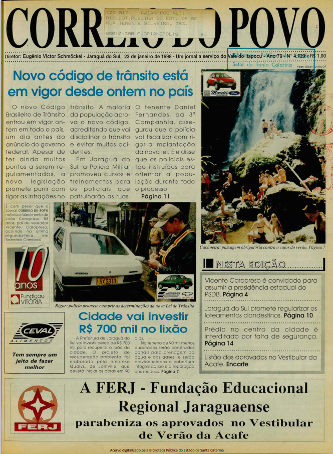 Jornal Digital O Correio do Povo edição 984129