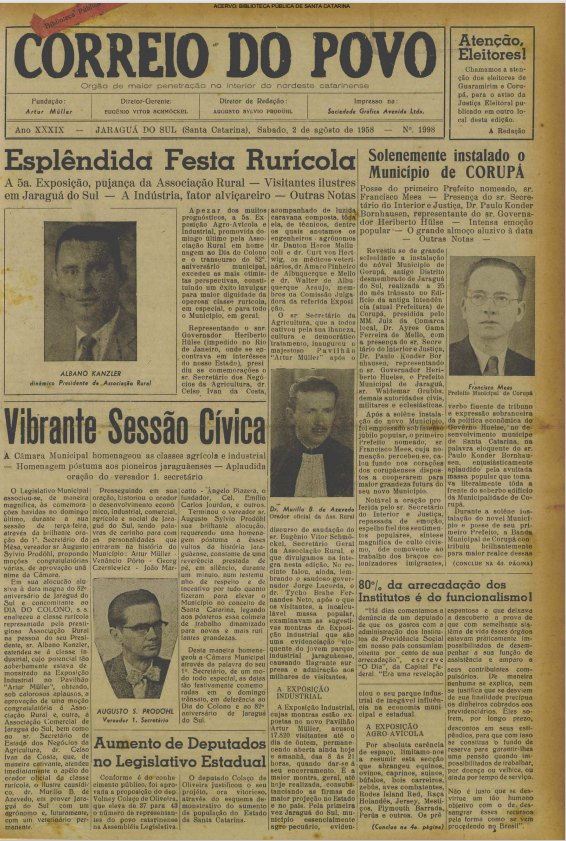 Jornal Digital O Correio do Povo edição 581998