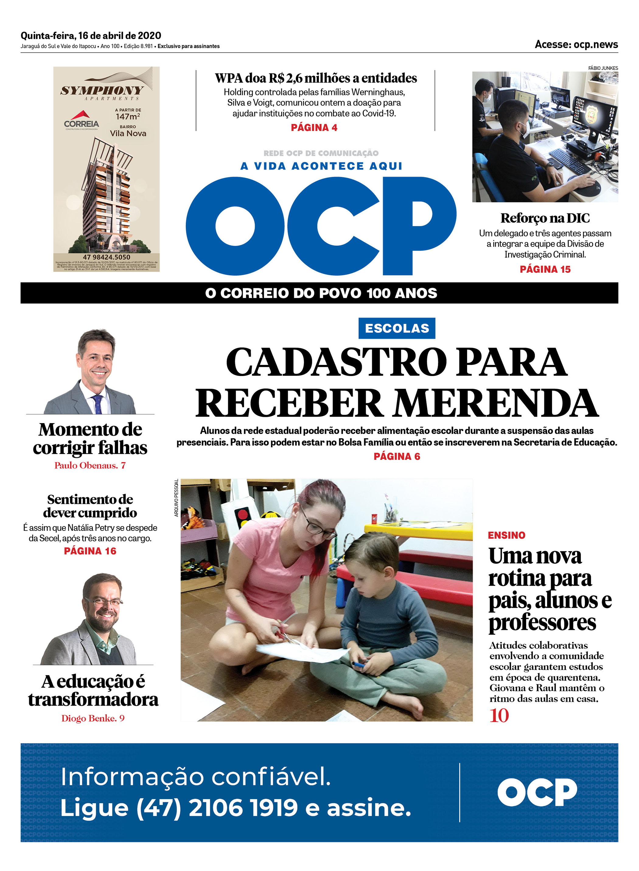 Jornal Digital O Correio do Povo edição 160420