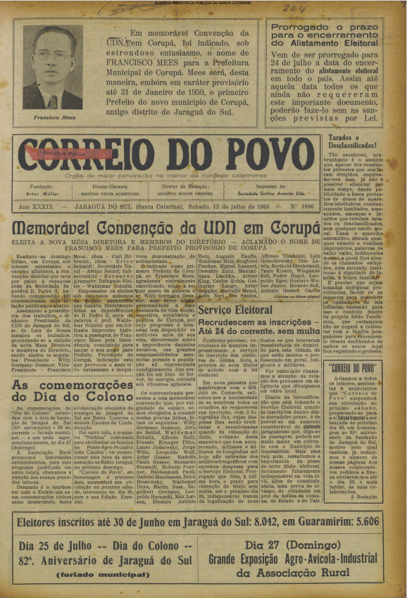 Jornal Digital O Correio do Povo edição 581996