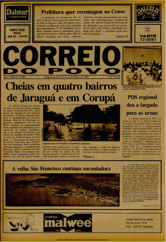 Jornal Digital O Correio do Povo edição 923675