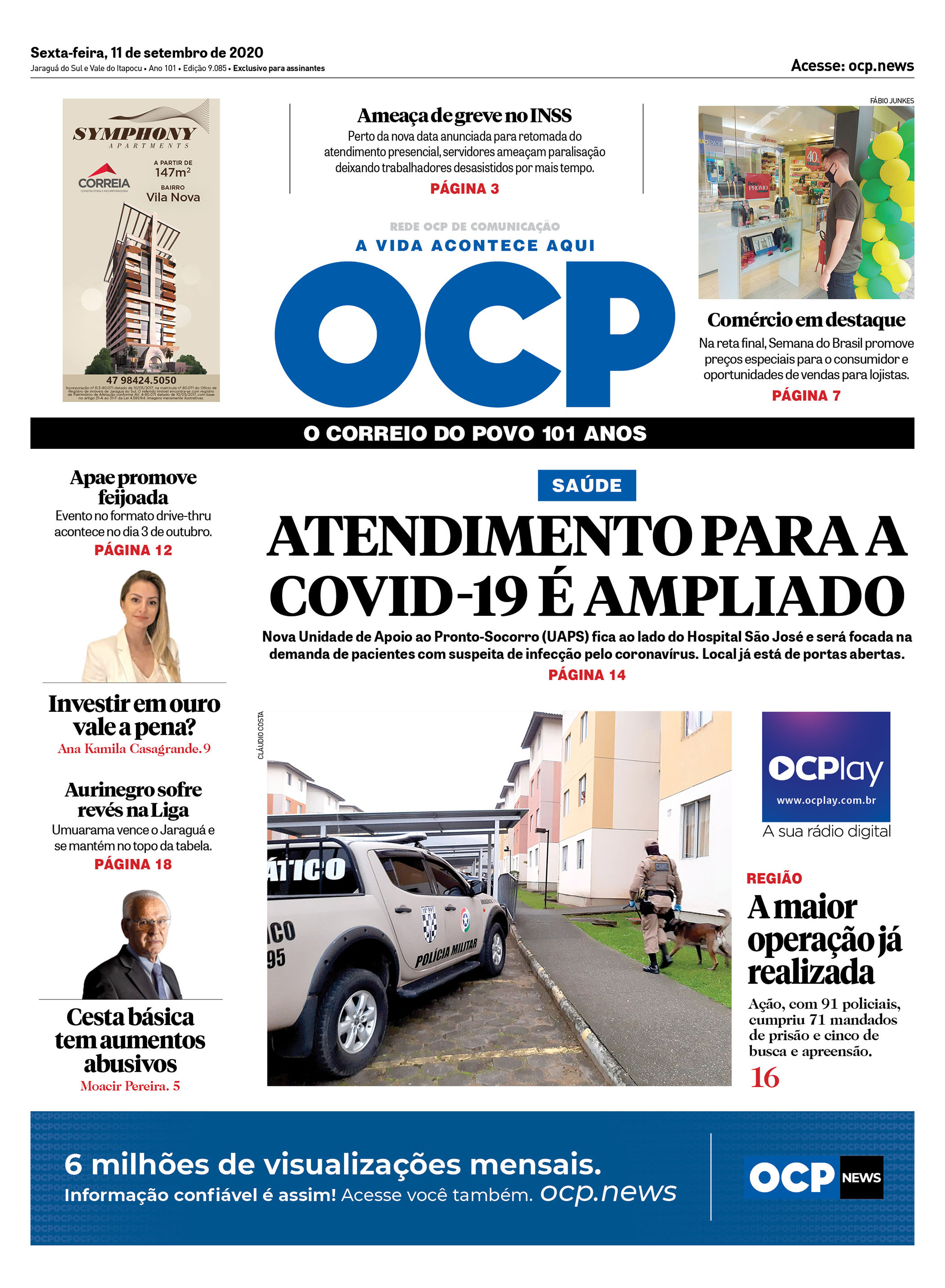 Jornal Digital O Correio do Povo edição 110920