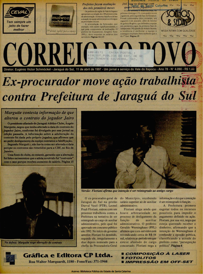 Jornal Digital O Correio do Povo edição 974090