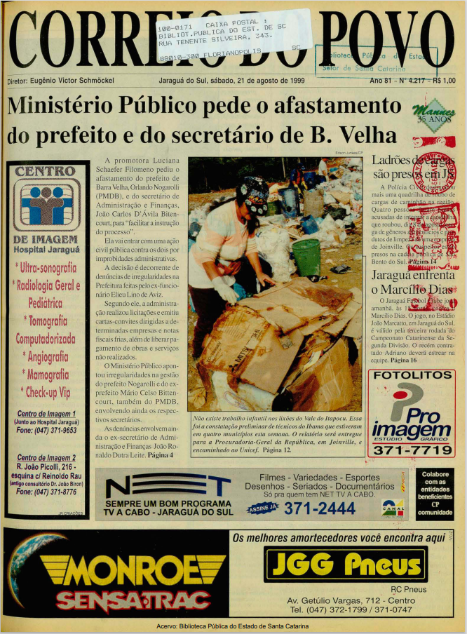Jornal Digital O Correio do Povo edição 994217