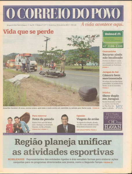 Jornal Digital O Correio do Povo edição 7177