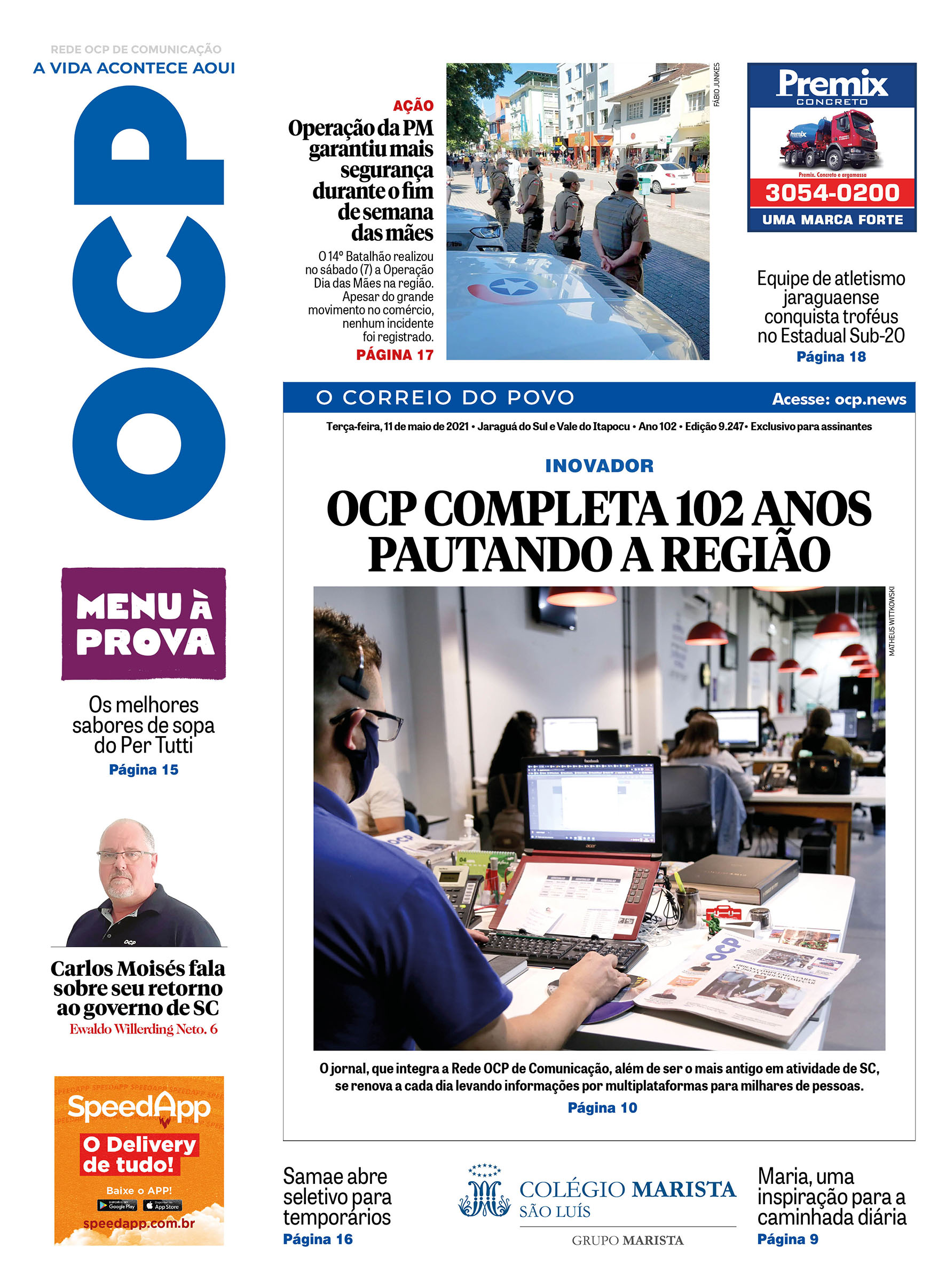 Jornal Digital O Correio do Povo edição 110521