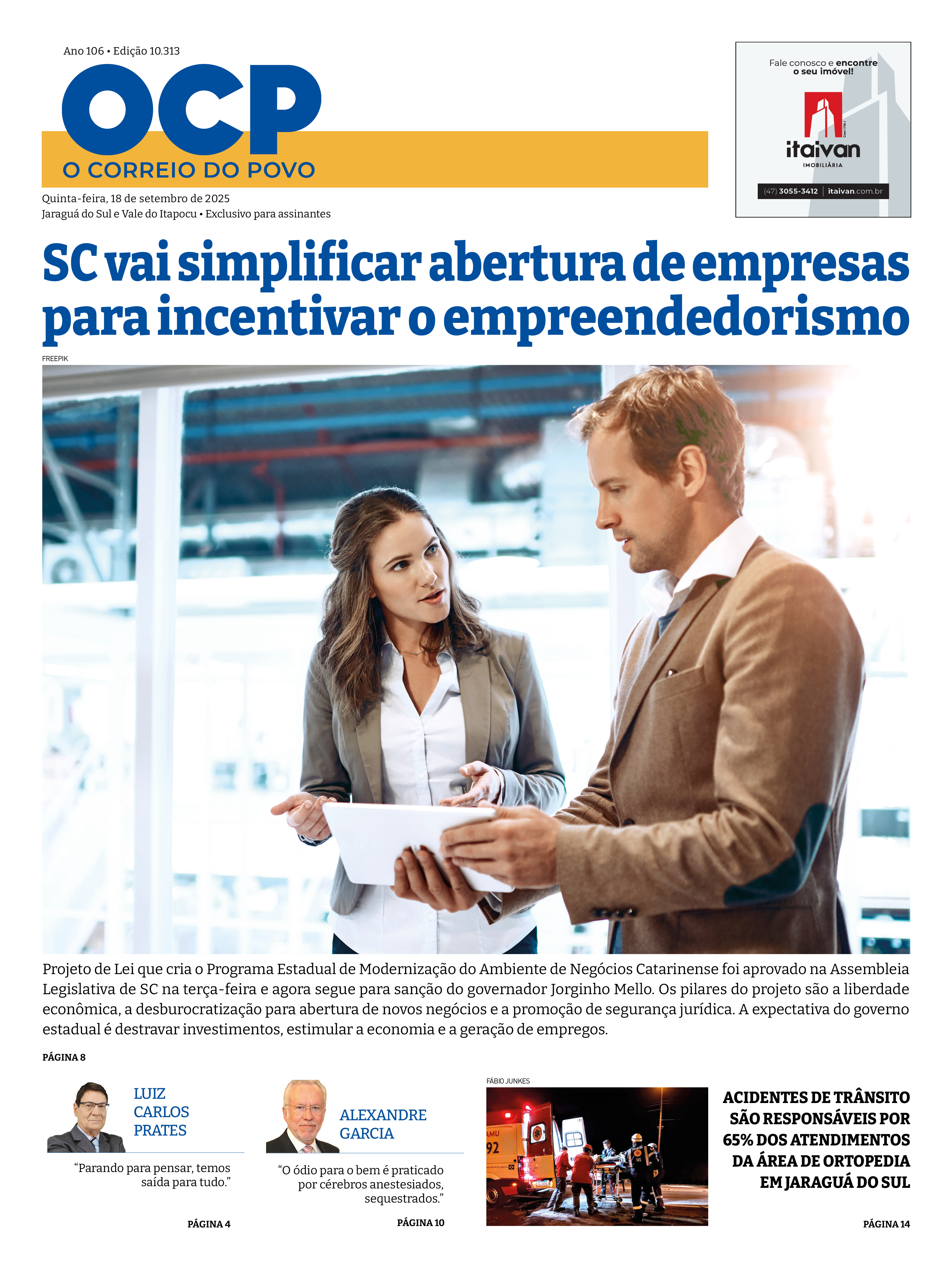 Jornal Digital O Correio do Povo edição 180925