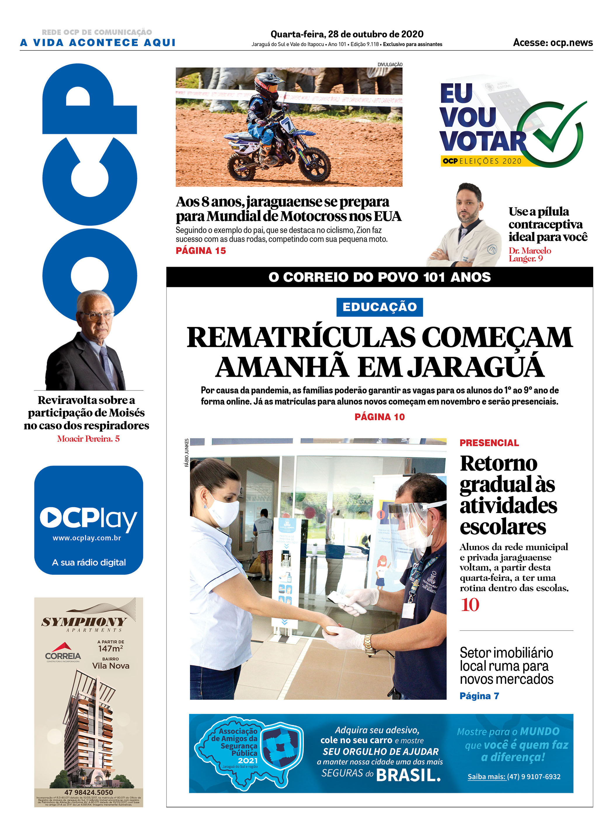 Jornal Digital O Correio do Povo edição 281020