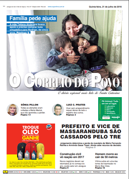 Jornal Digital O Correio do Povo edição 8025