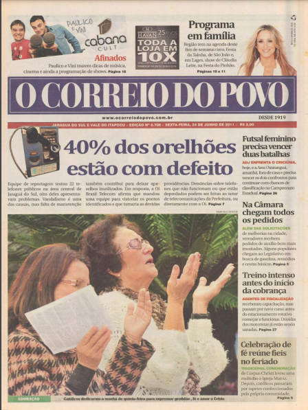 Jornal Digital O Correio do Povo edição 6708