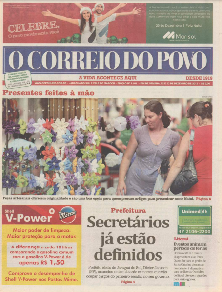 Jornal Digital O Correio do Povo edição 7101