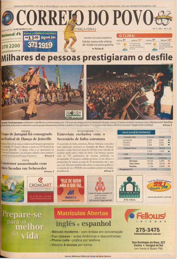Jornal Digital O Correio do Povo edição 55189