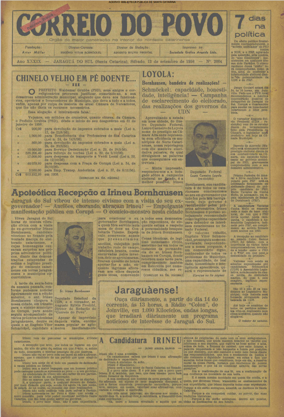 Jornal Digital O Correio do Povo edição 582004