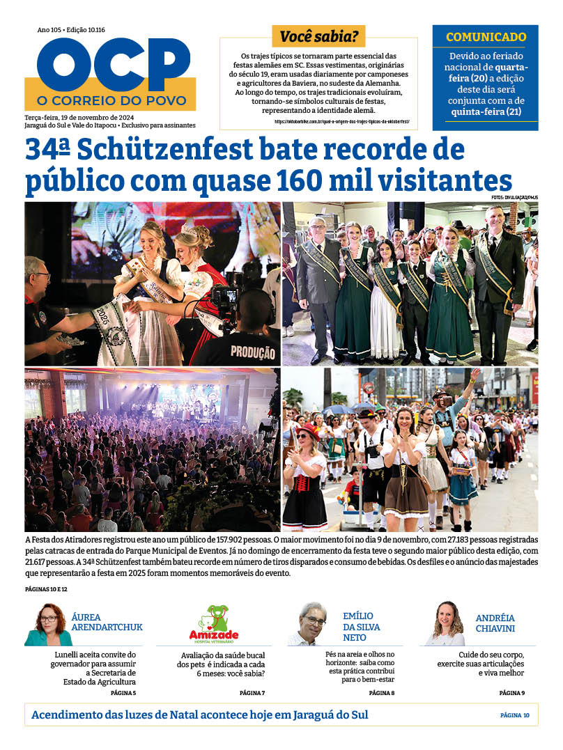 Jornal Digital O Correio do Povo edição 191124