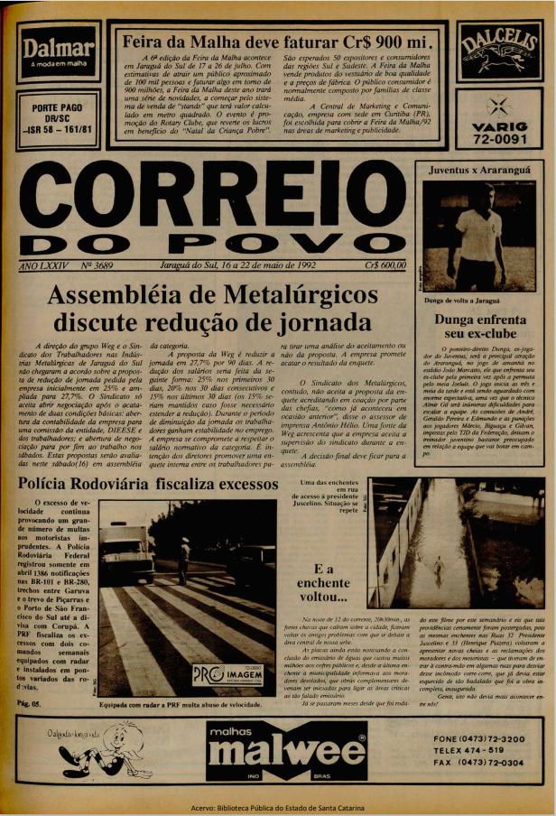 Jornal Digital O Correio do Povo edição 923689