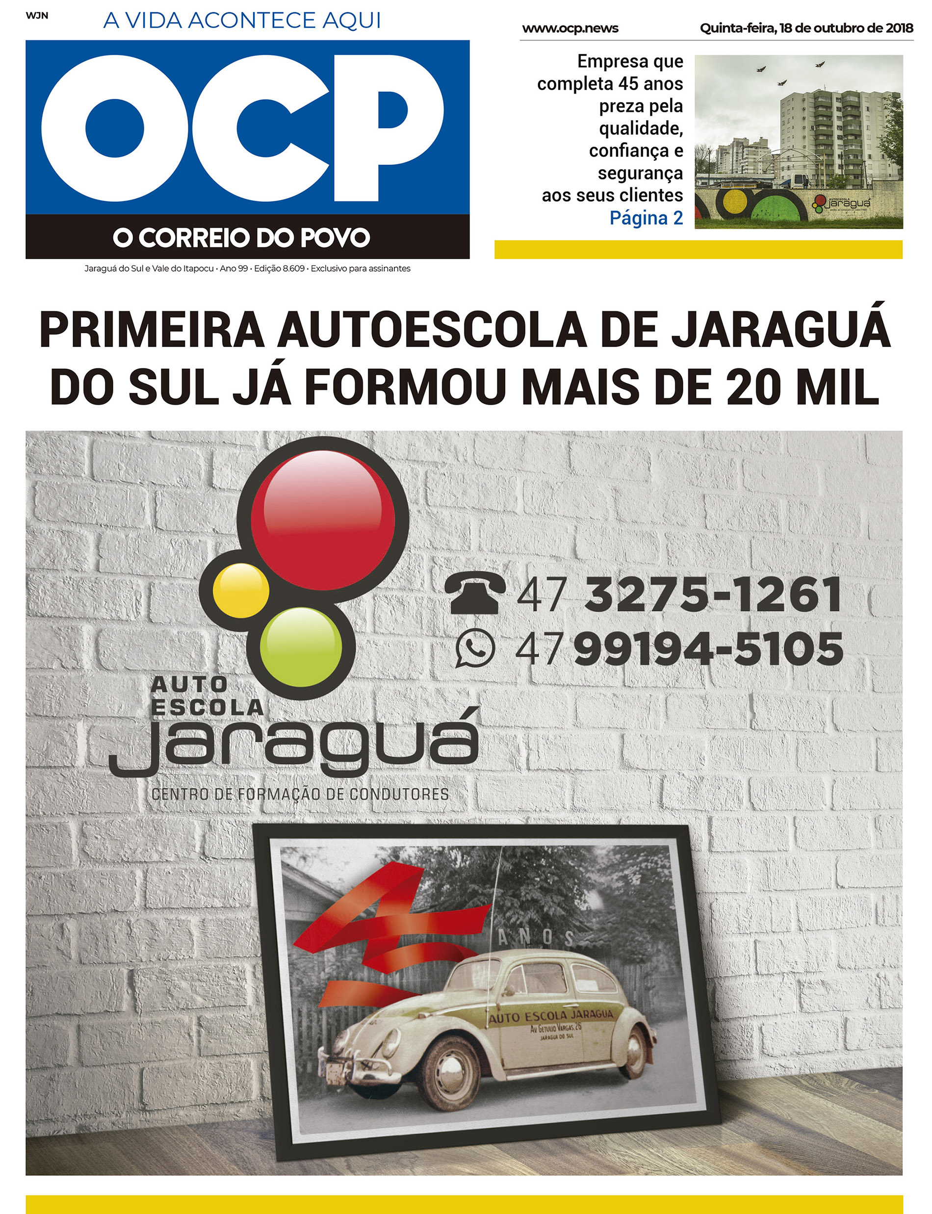Jornal Digital O Correio do Povo edição 181018