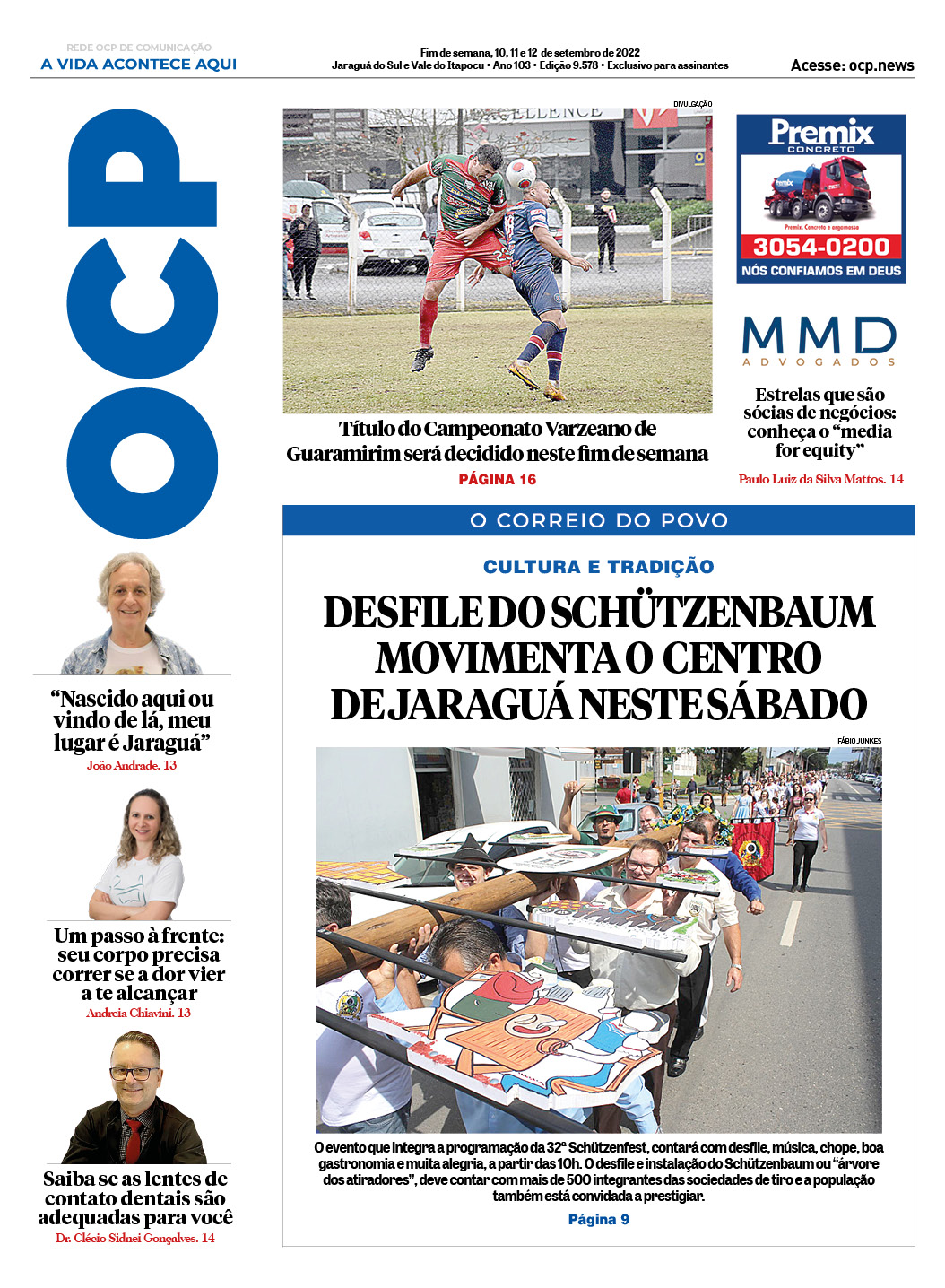 Jornal Digital O Correio do Povo edição 100922