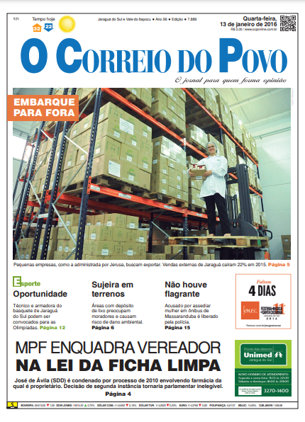 Jornal Digital O Correio do Povo edição 7889