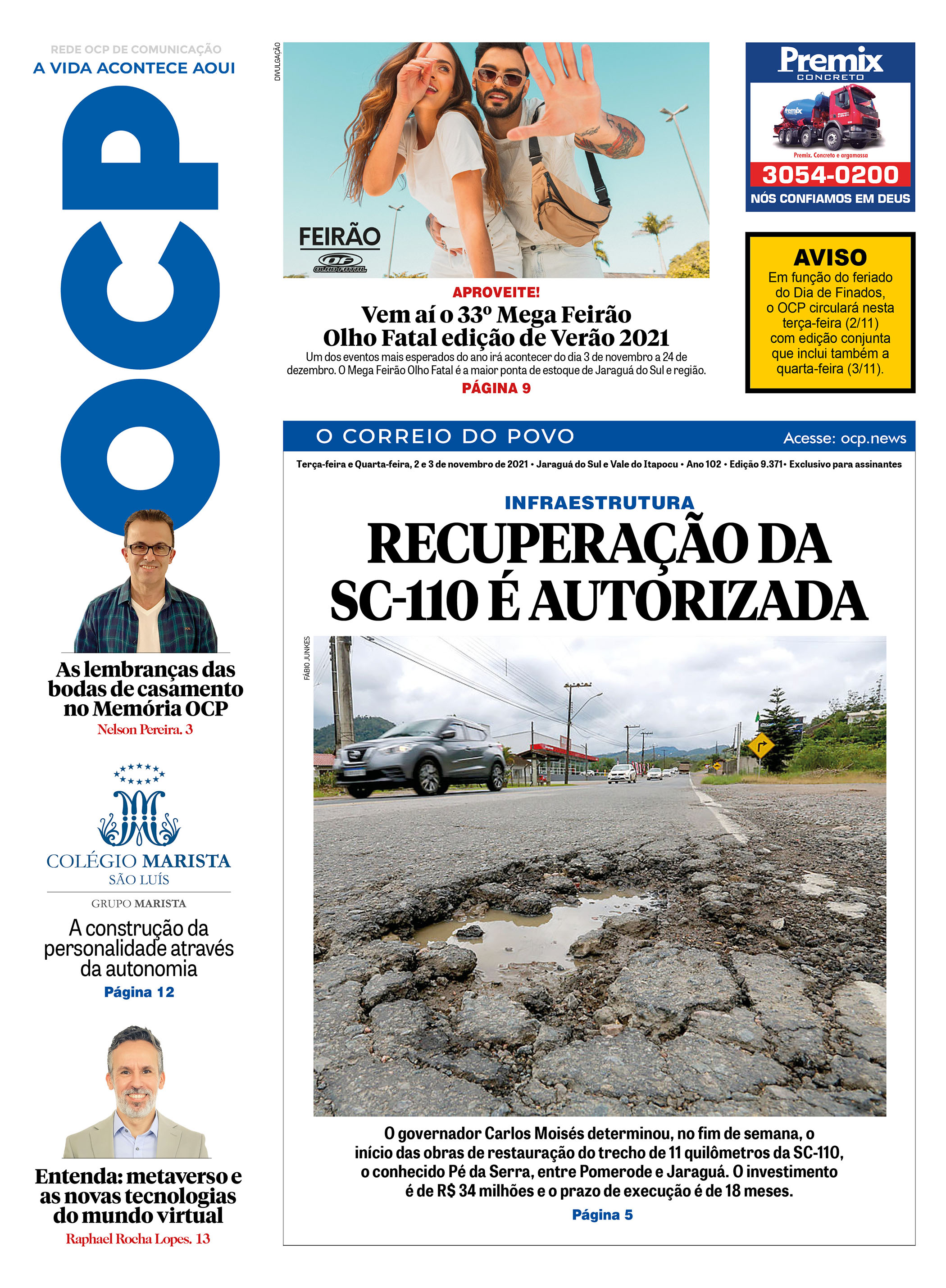 Jornal Digital O Correio do Povo edição 21121