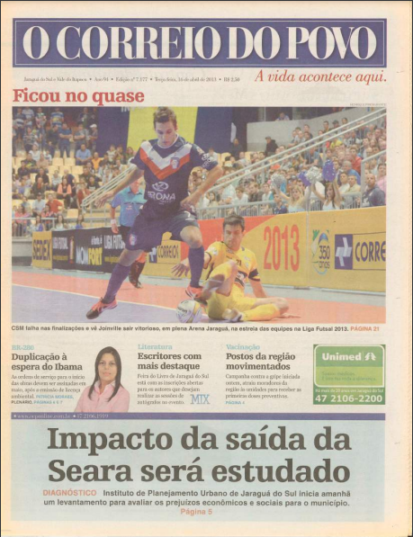 Jornal Digital O Correio do Povo edição 7179