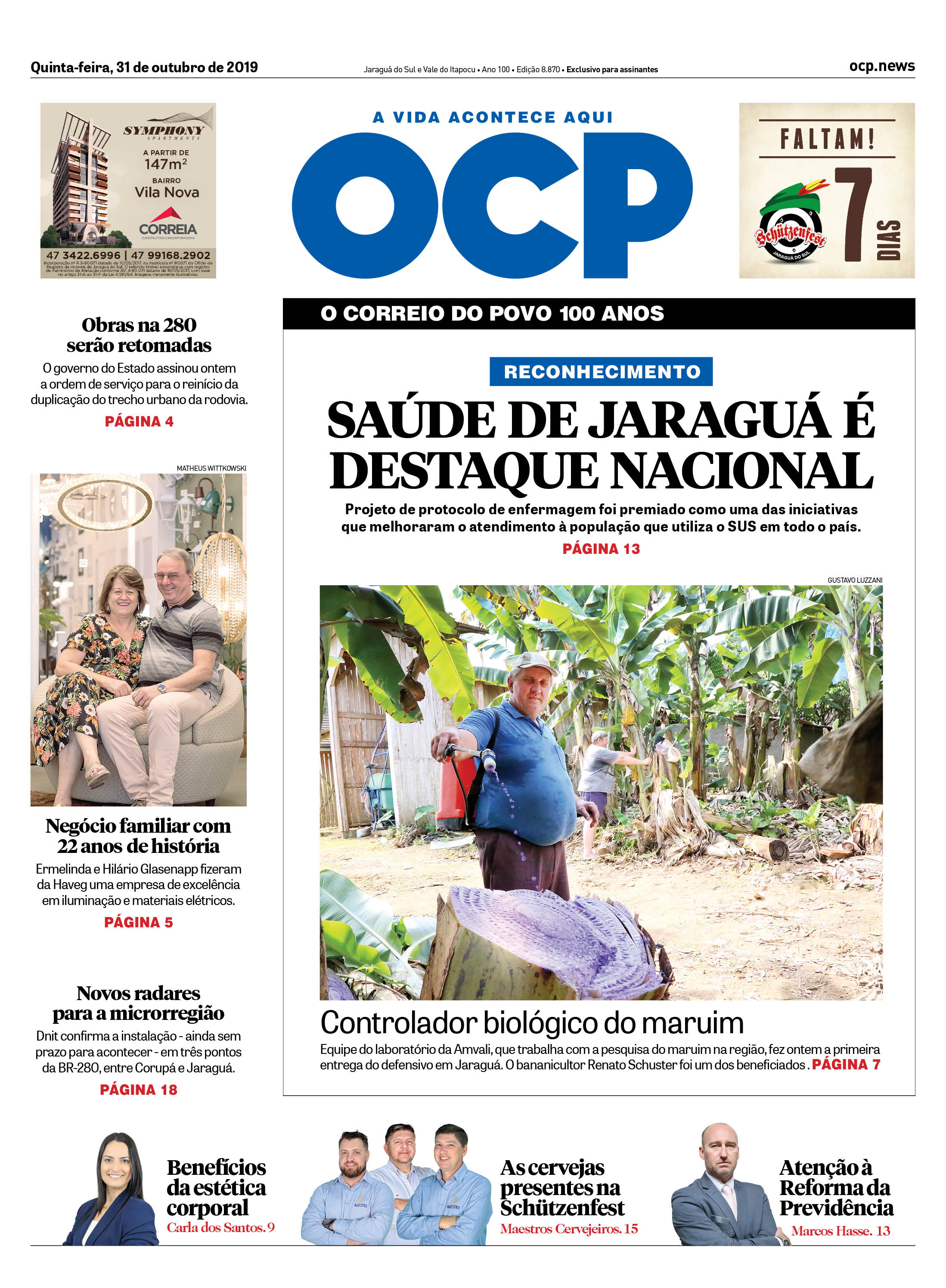 Jornal Digital O Correio do Povo edição 311019