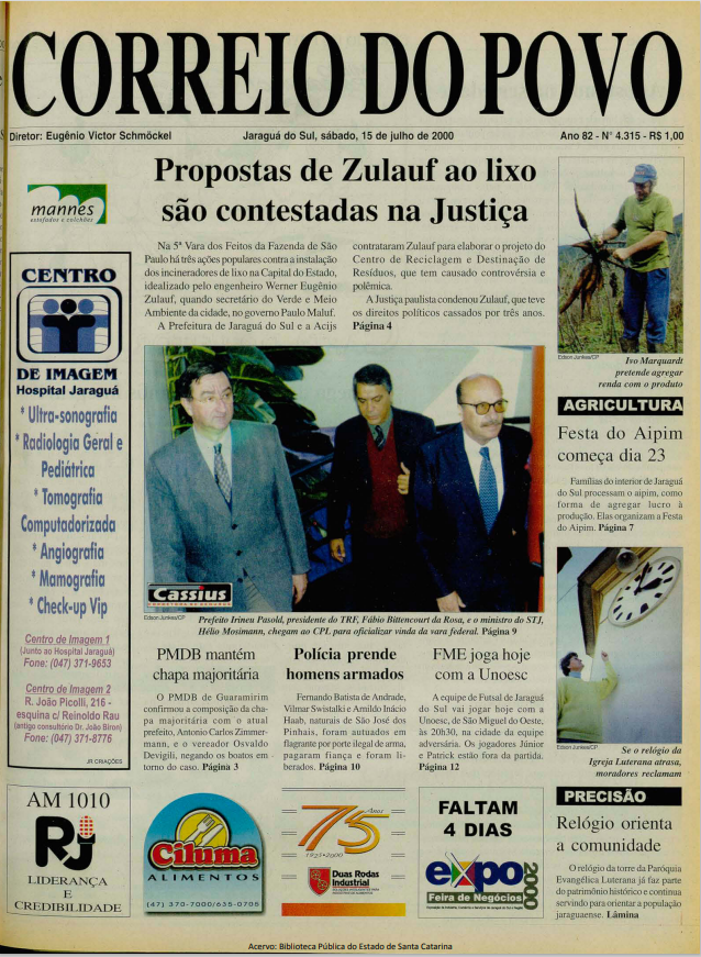 Jornal Digital O Correio do Povo edição 204315