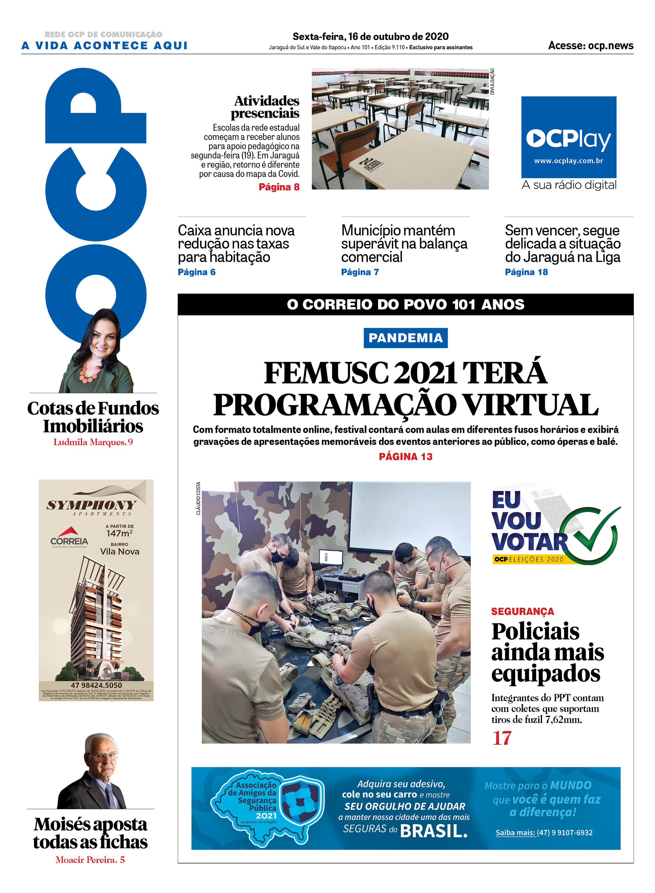 Jornal Digital O Correio do Povo edição 161020