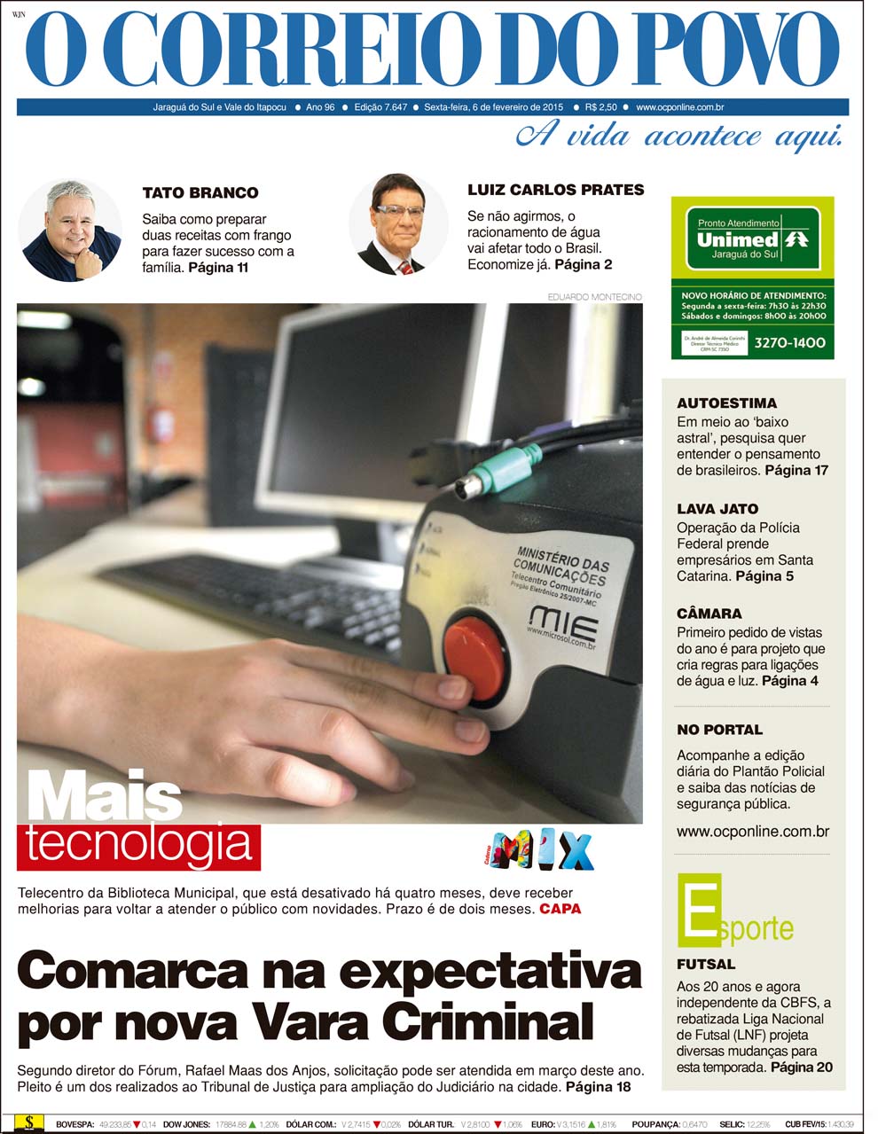 Jornal Digital O Correio do Povo edição 7647