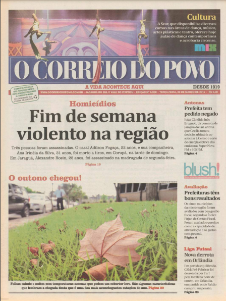 Jornal Digital O Correio do Povo edição 6900