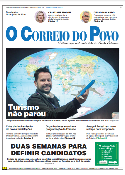 Jornal Digital O Correio do Povo edição 8024