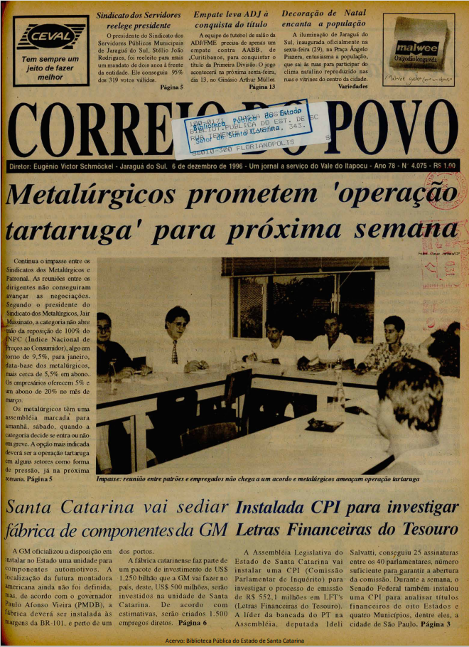 Jornal Digital O Correio do Povo edição 964075