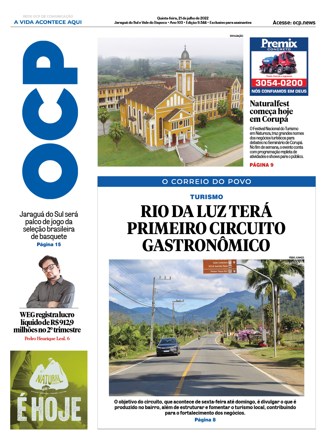 Jornal Digital O Correio do Povo edição 210722