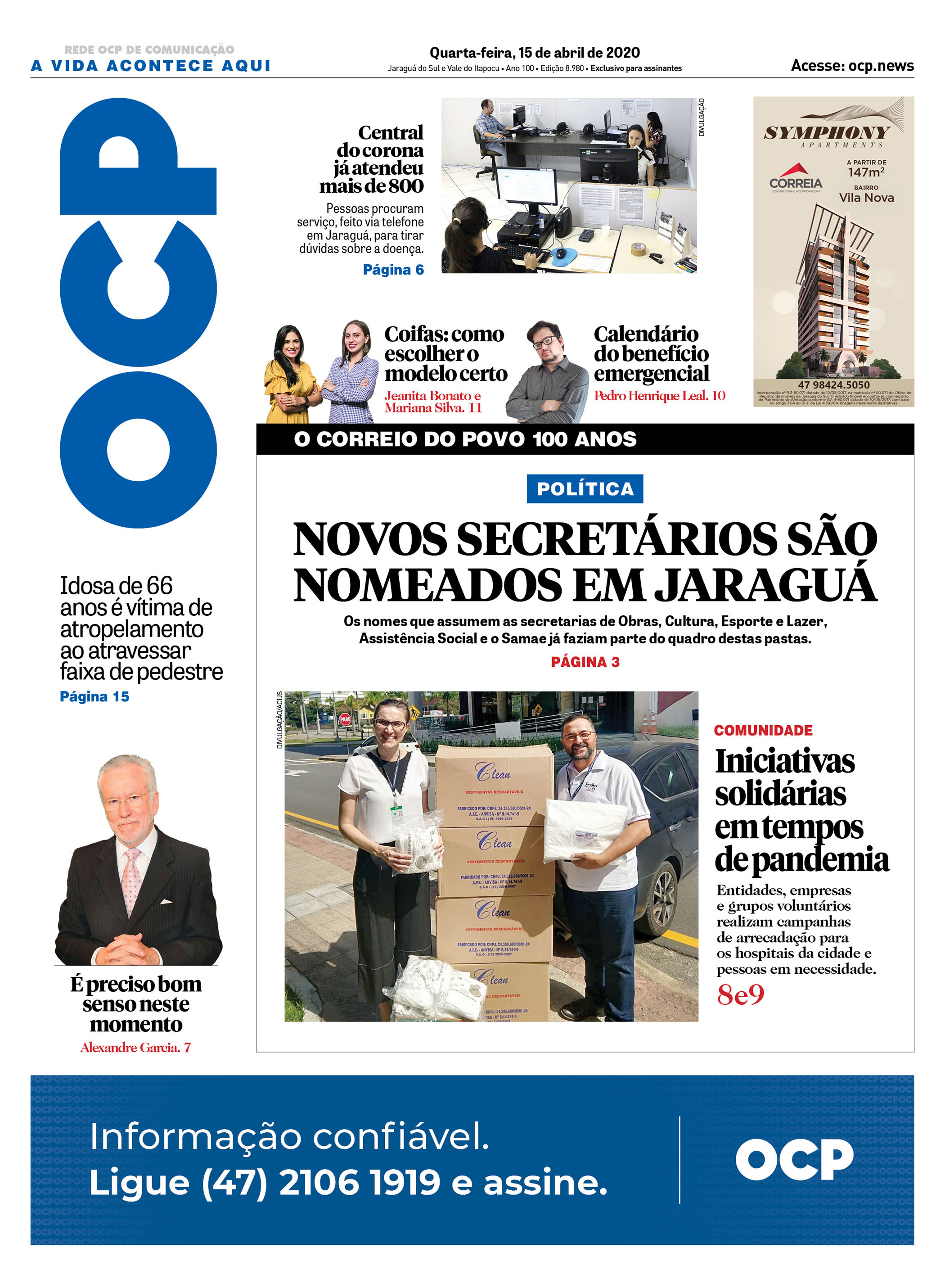 Jornal Digital O Correio do Povo edição 150420