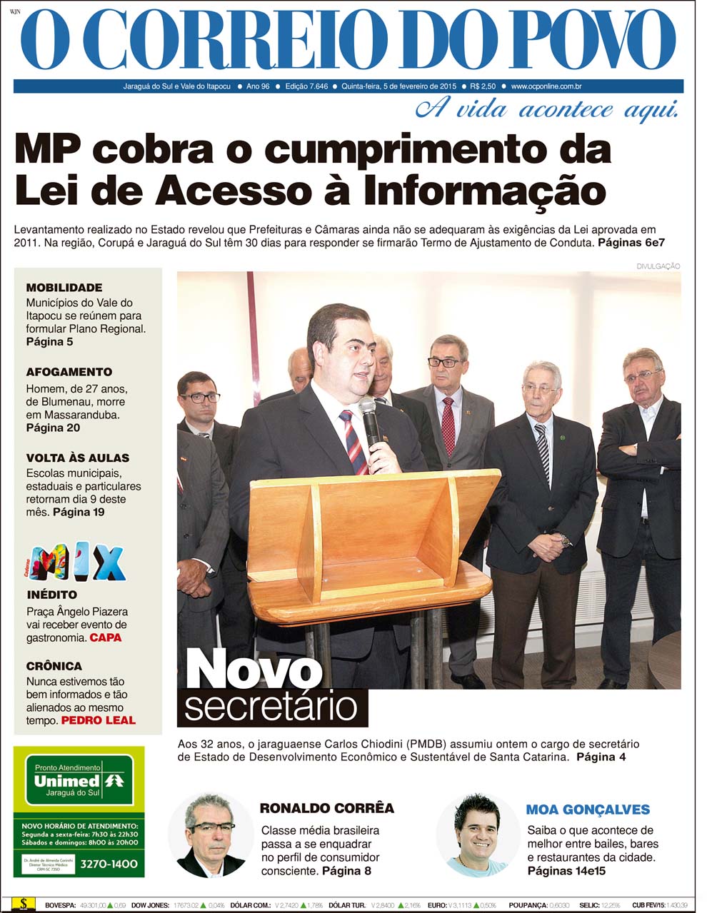 Jornal Digital O Correio do Povo edição 7646
