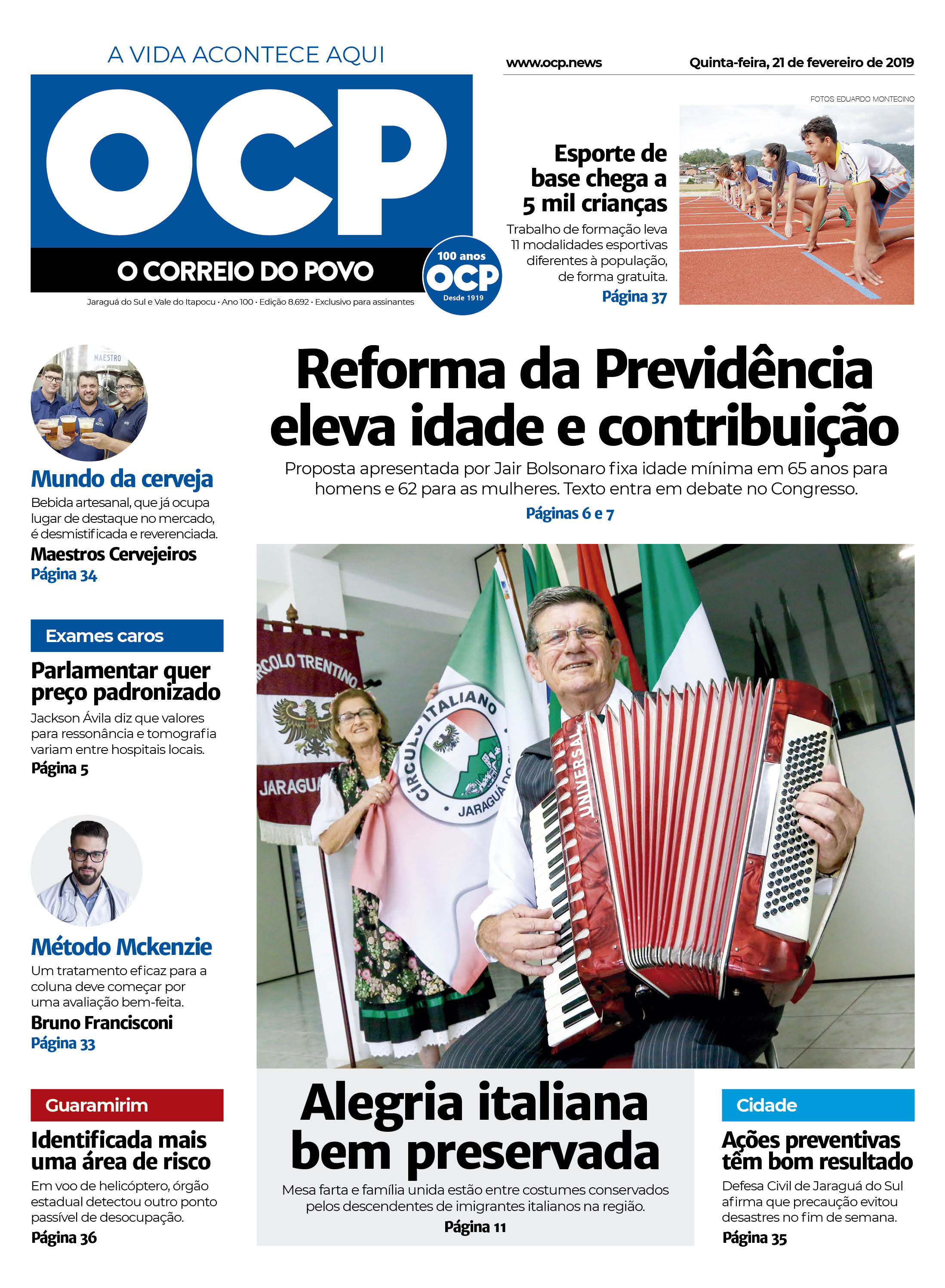 Jornal Digital O Correio do Povo edição 210219