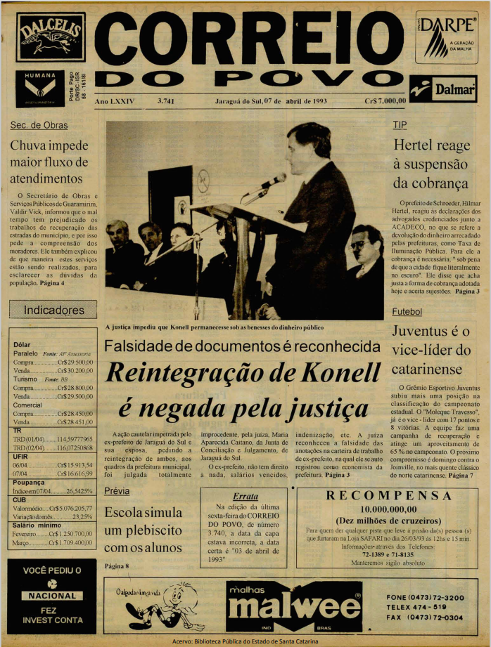 Jornal Digital O Correio do Povo edição 933741