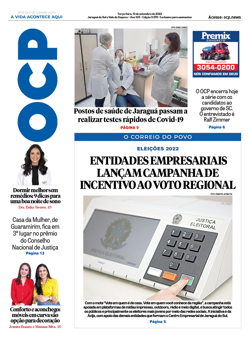 Jornal Digital O Correio do Povo edição 130922