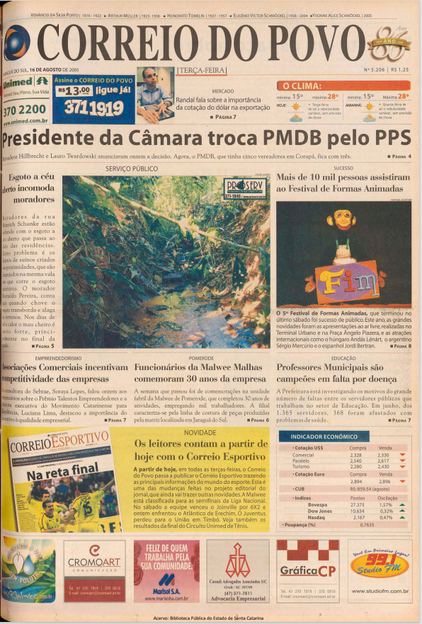 Jornal Digital O Correio do Povo edição 55206