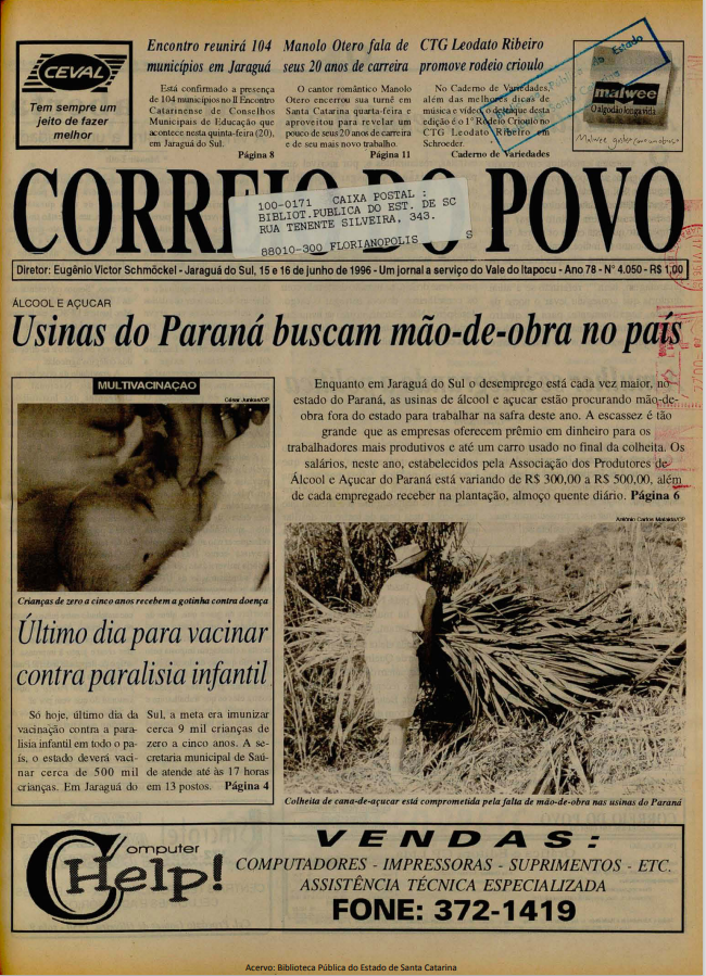 Jornal Digital O Correio do Povo edição 964050