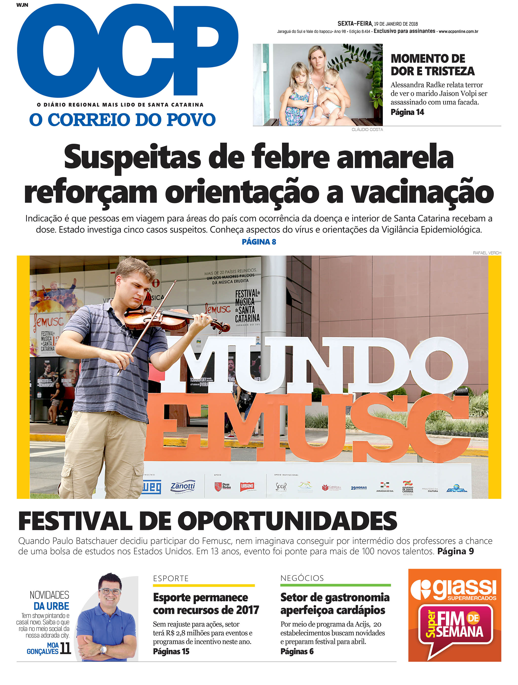 Jornal Digital O Correio do Povo edição 190118