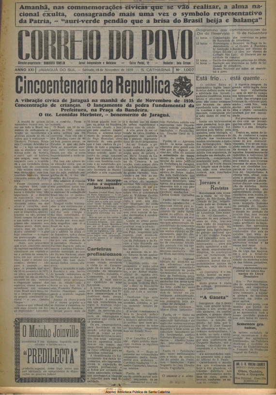 Jornal Digital O Correio do Povo edição 391007